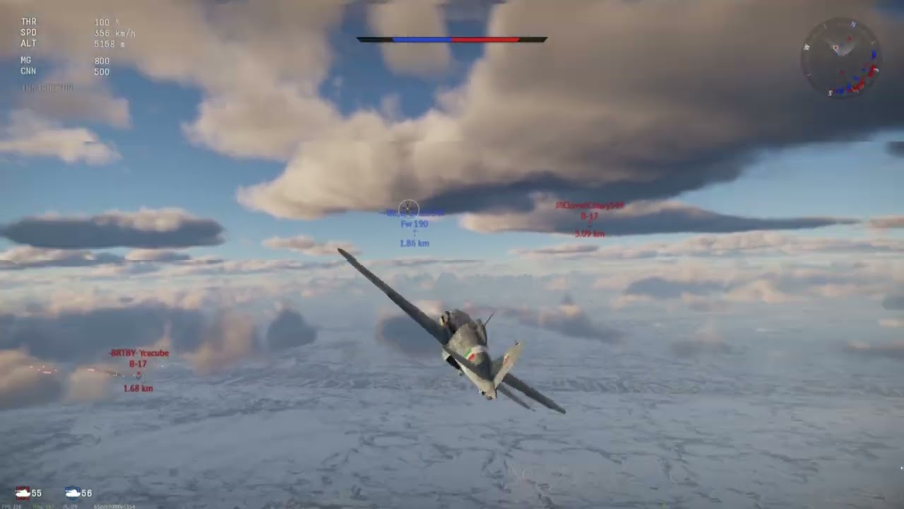 War Thunder: Air Battles Mozdok Map C.250 Series 3
