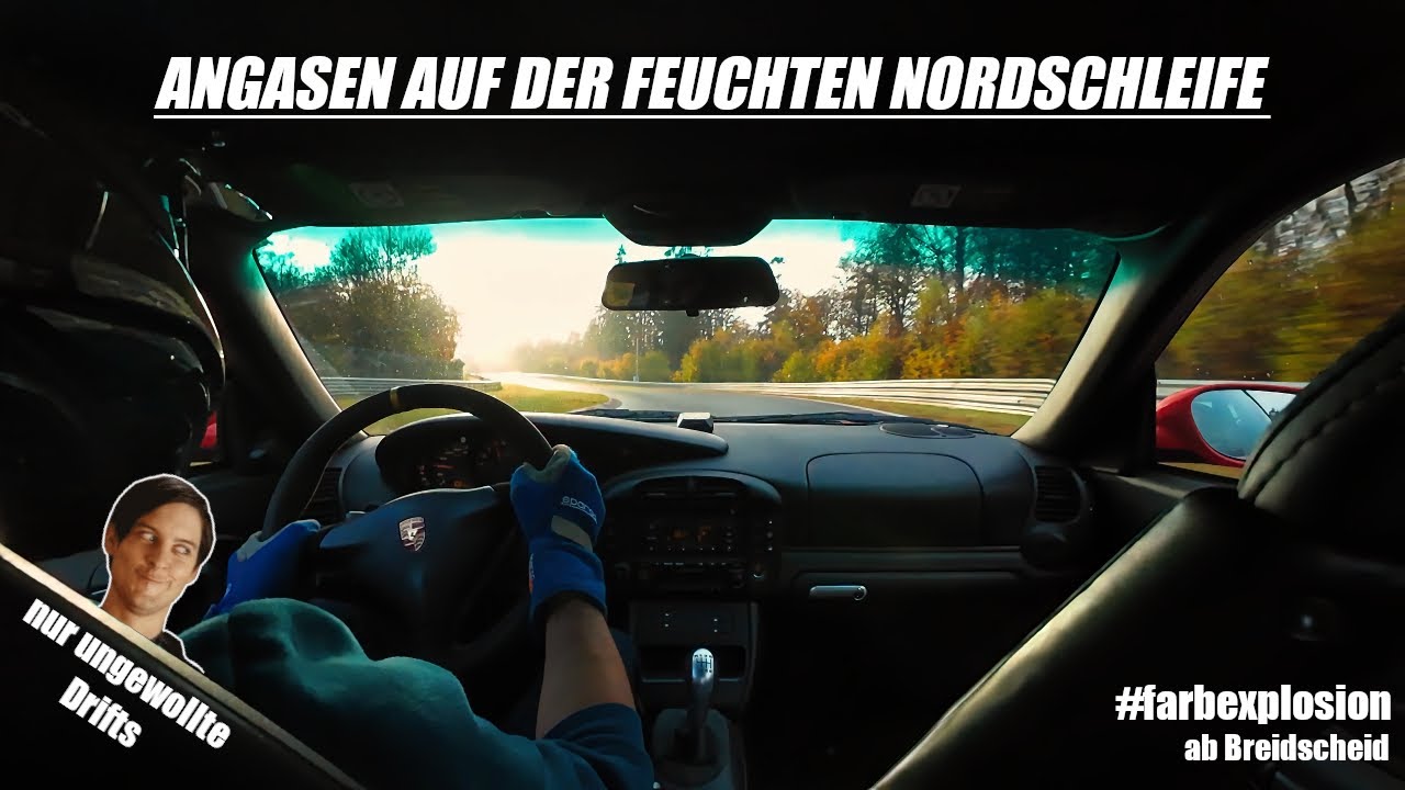 Flotte Runde im 996 GT3 auf der feuchten Nürburgring Nordschleife, letzte Runde der Saison 2024