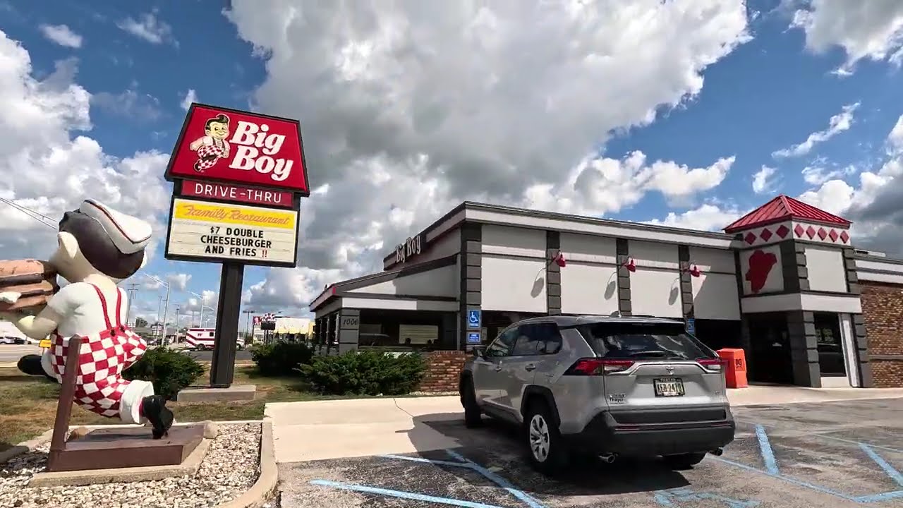 Long John Silver's & Big Boy Drive Thru, Fish, Shrimp, Pepsi & Cheesecake, Bowling Green, Ohio, NGH1