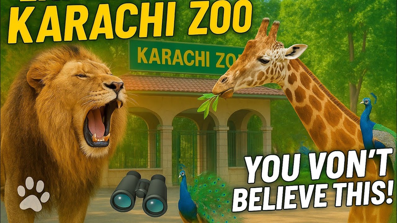 Karachi zoo new updates 2025🫣😱