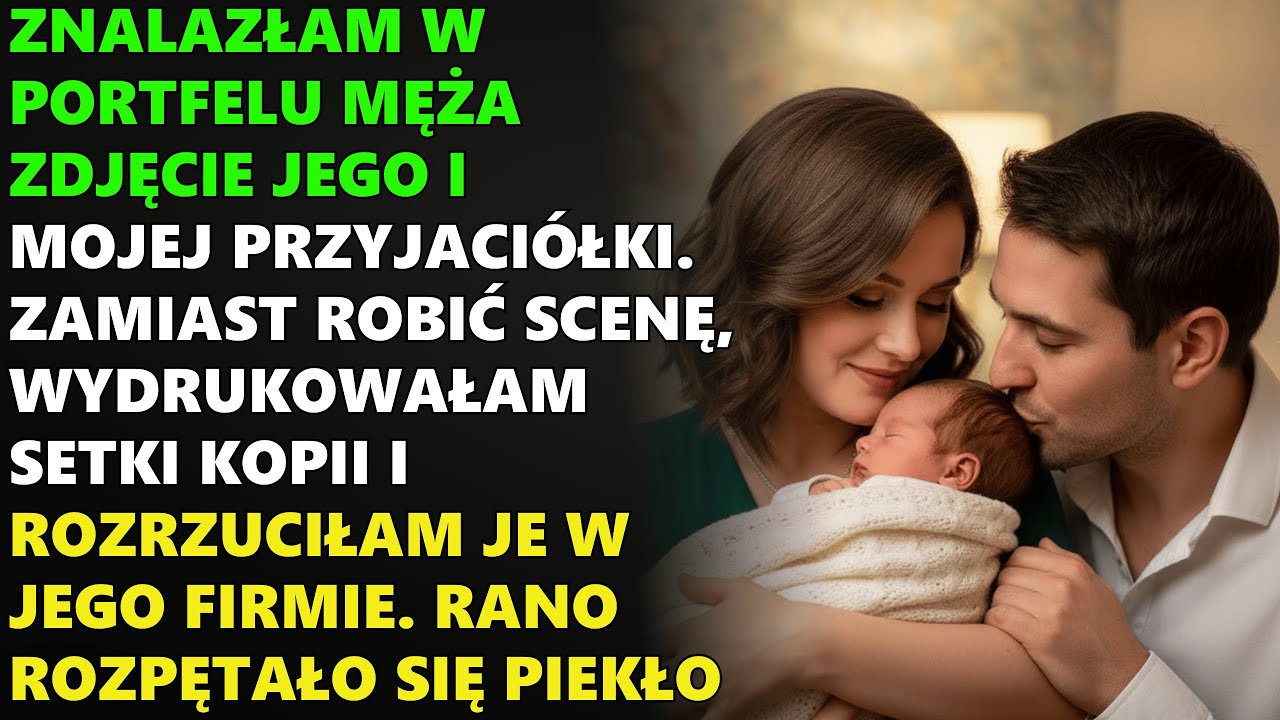 Znalazłam zdjęcie męża i przyjaciółki w jego portfelu. Wydrukowałam 500 kopii i zrujnowałam ich.