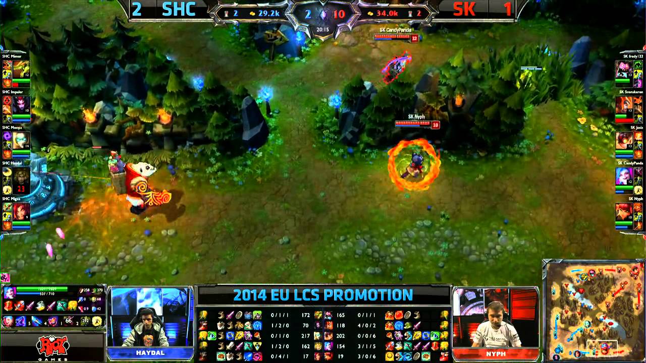 SUPA HOT CREW XD vs SK Gaming | Game 4 / Bo5 | 2014 EU LCS Spring Promotion Season 4 | SK vs SHC G4