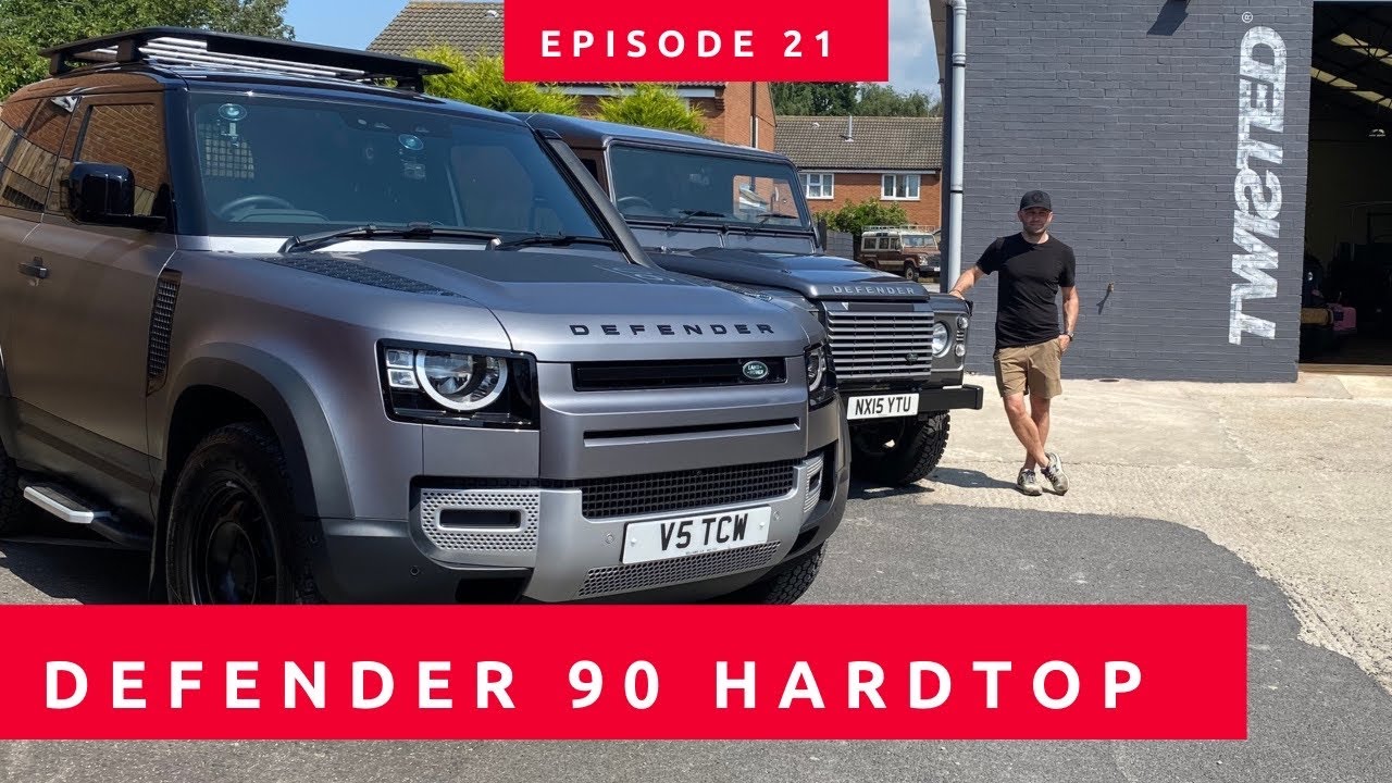 Defender 90 Hardtop - Old & New