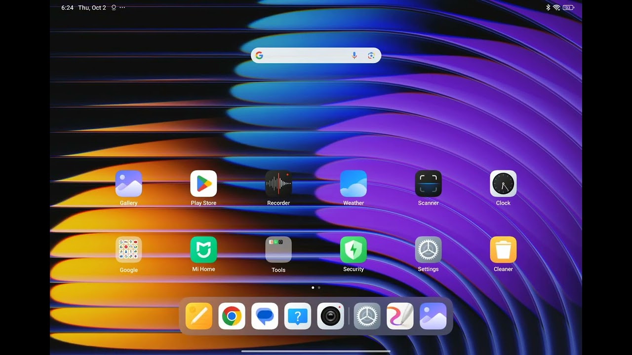 Xiaomi Pad 7 AI drawing in Mi Canvas App