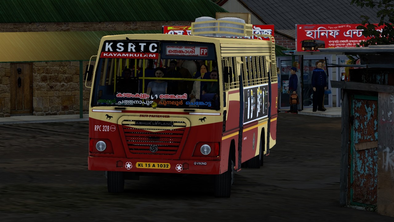 😐Ksrtc FP / MOD struggling on ghut road | ets2   | EP 01
