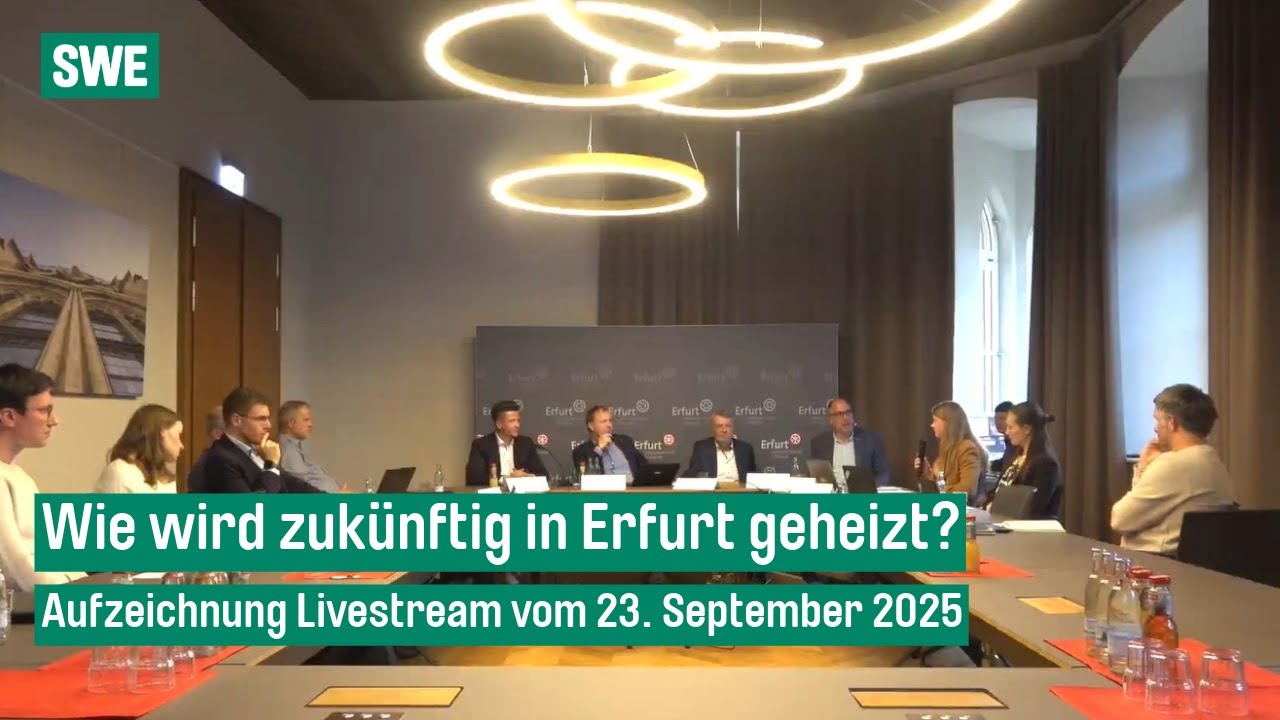 🔥 Wie wird zukünftig in Erfurt geheizt? 🔥