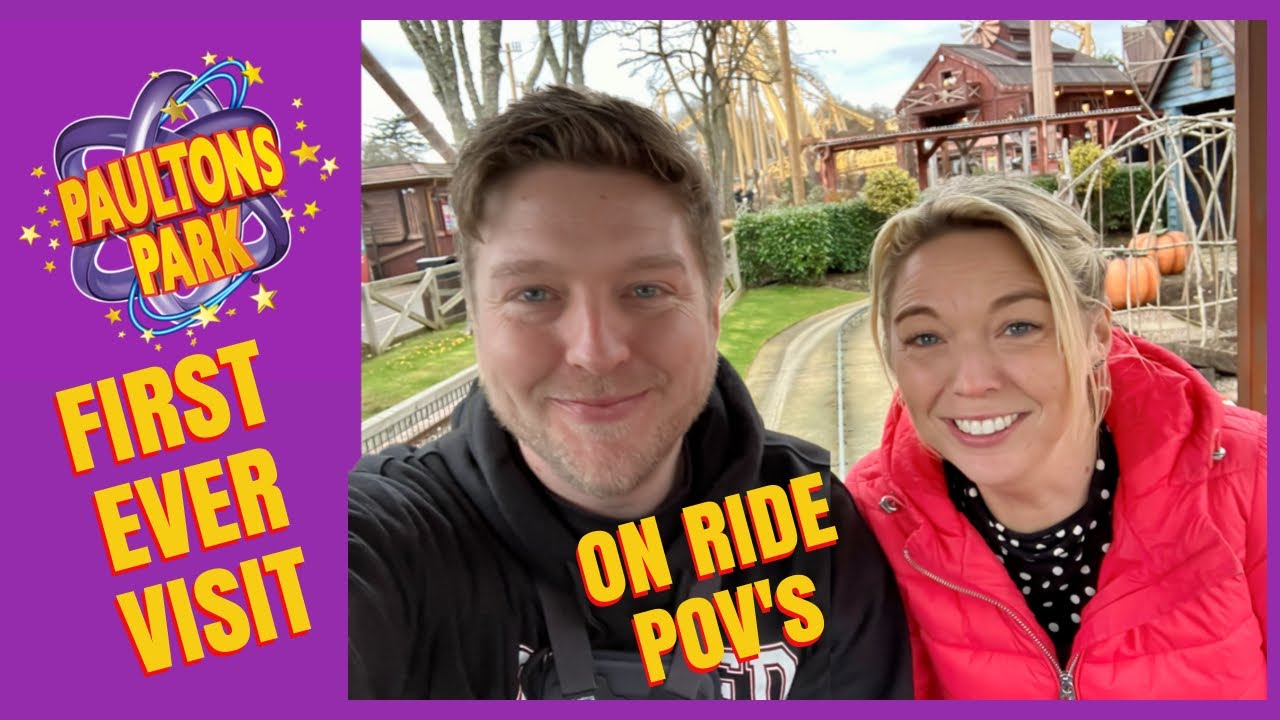 Paultons Park Vlog February 2023 FIRST EVER VISIT!!!