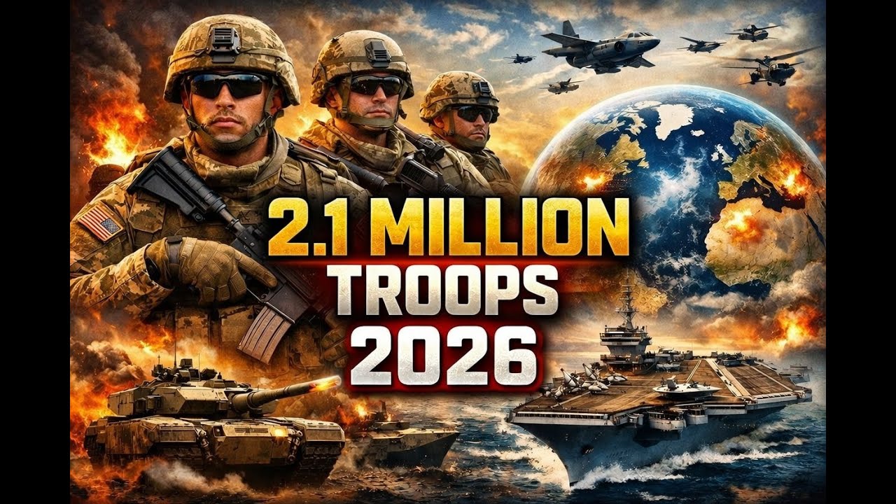 "U.S Military Expands to 2.1 Million Troops in 2026 | Global Power Shift Documentary"“