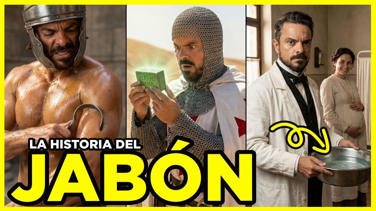 🧼 La HISTORIA del JAB&Oacute;N: La Grasa Hirviendo que CONSTRUY&Oacute; la Civilizaci&oacute;n Moderna