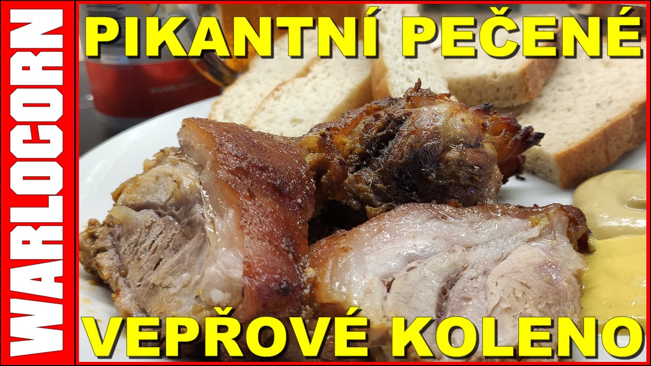 Pikantní pečené vepřové koleno (bez vaření!)
