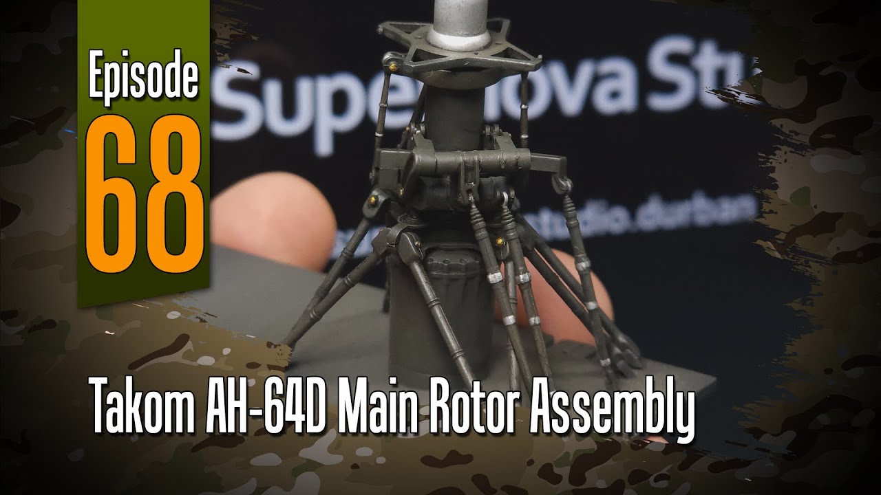 Off the Sprue | Takom AH-64D Main Rotor Assembly