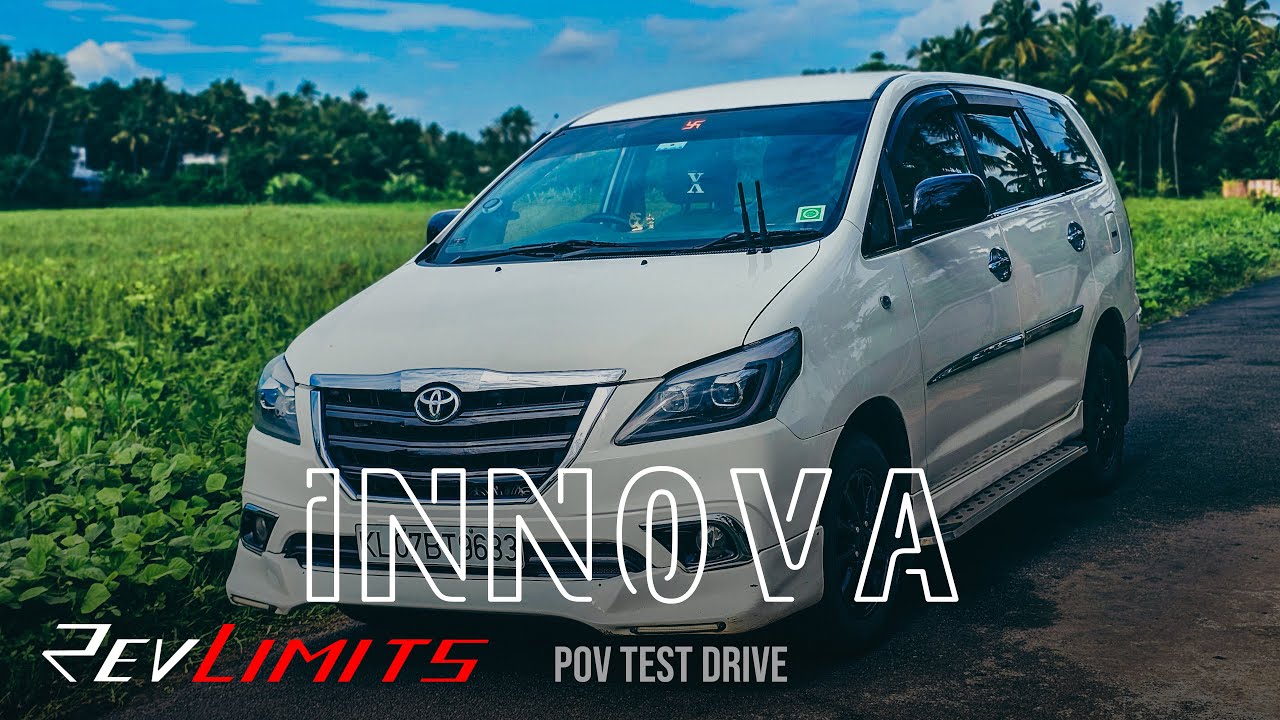 2012 TOYOTA INNOVA | G  | (2.5L 100 BHP) | POV Drive #79 | 4K | ASMR | RevLimits |