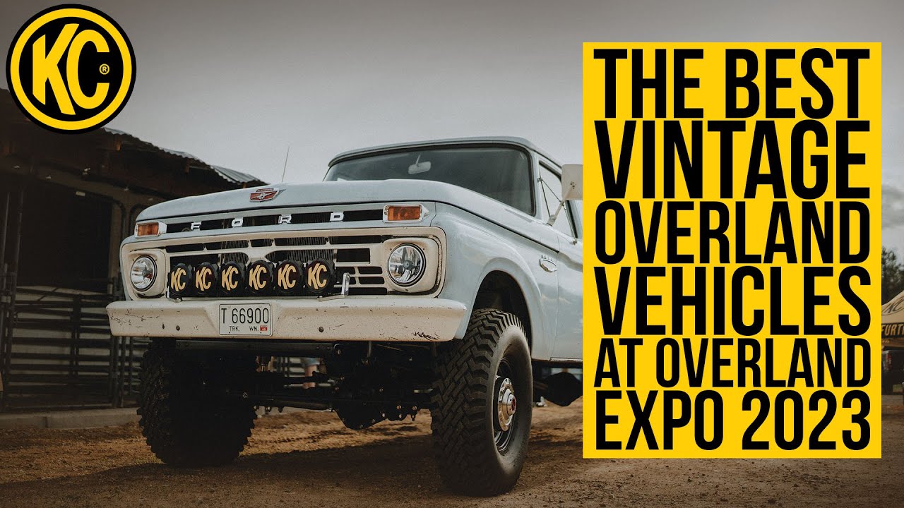 KC HiLiTES® — ЛУЧШИЕ винтажные внедорожники на выставке Overland Expo West 2023!