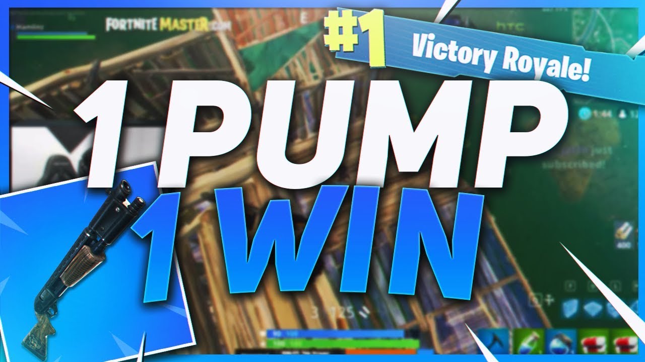 TSM Hamlinz - ONE PUMP ONLY CHALLENGE!! NO OTHER WEAPONS NEEDED (Fortnite BR Full Game)