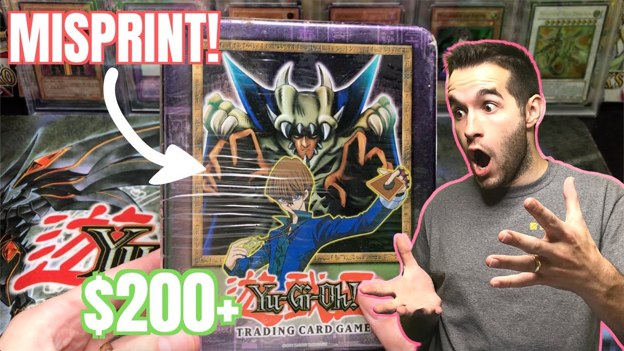 *MISPRINT* 2002 Lord of D Tin Yugioh Cards Opening!!