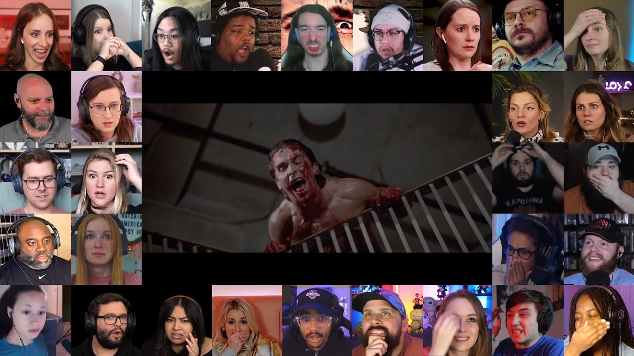 Die Yuppie Scum - American Psycho (2000) - Reaction Mashup