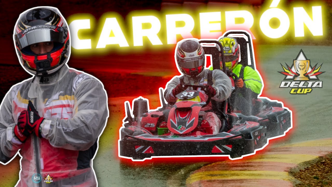 ¡Me CREZCO bajo la LLUVIA! | Delta Cup #1: Circuito DR7 Tarancón