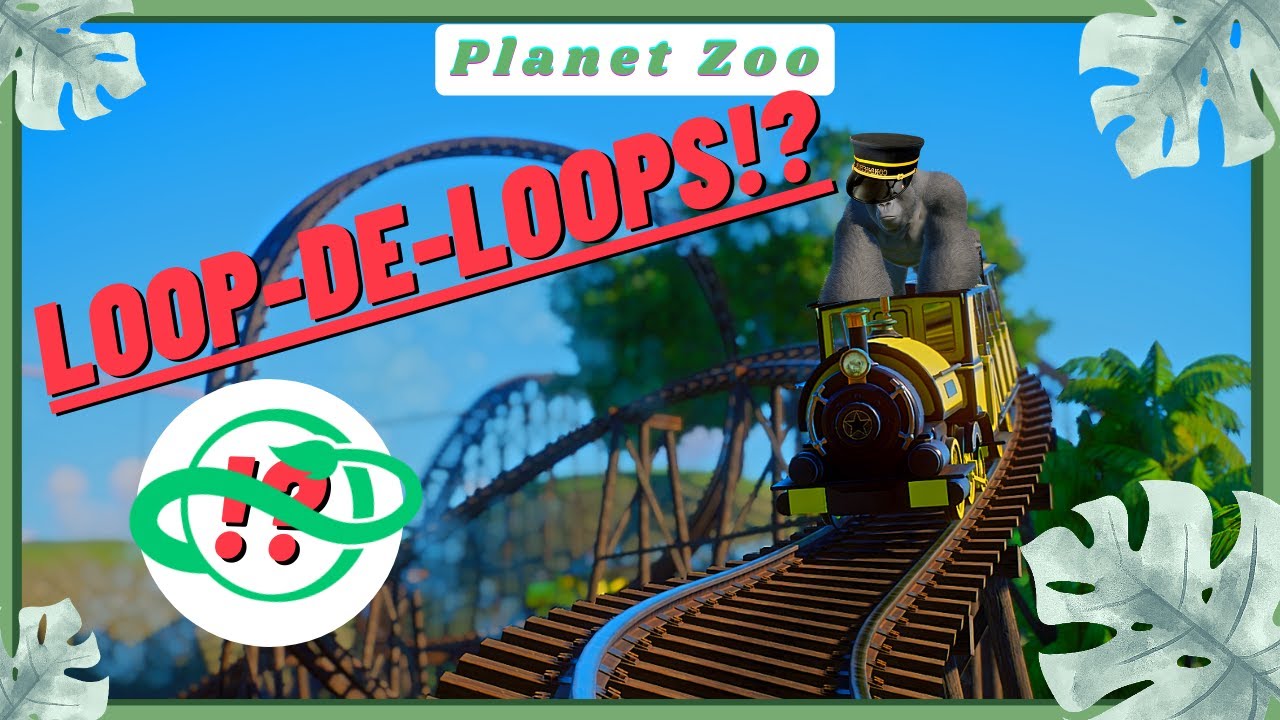 ROLLERCOASTERS IN PLANET ZOO!?