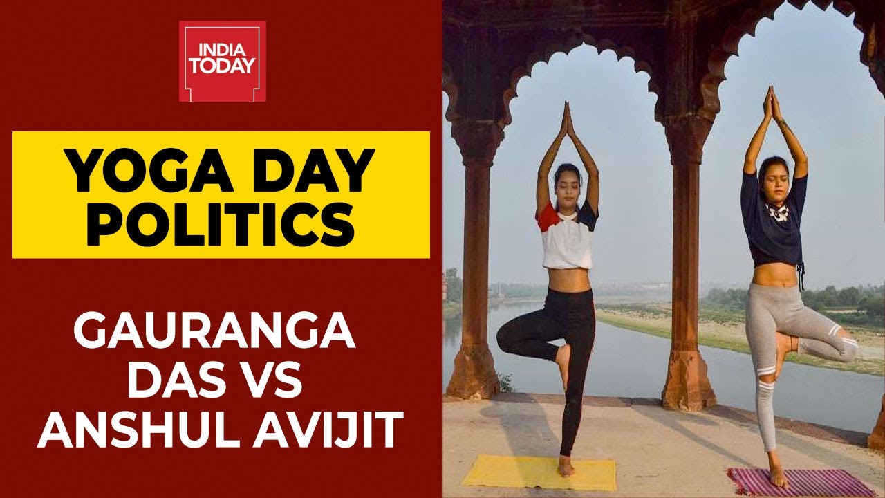 Congress' Pseudo Secularism On International Yoga Day: Gauranga Das Vs Anshul Avijit | India Today