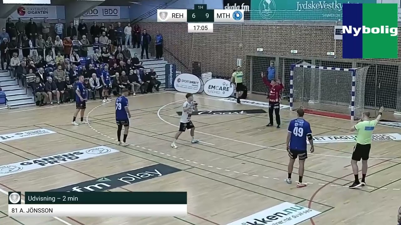 Knebent nederlag på udebane mod Ribe-Esbjerg...