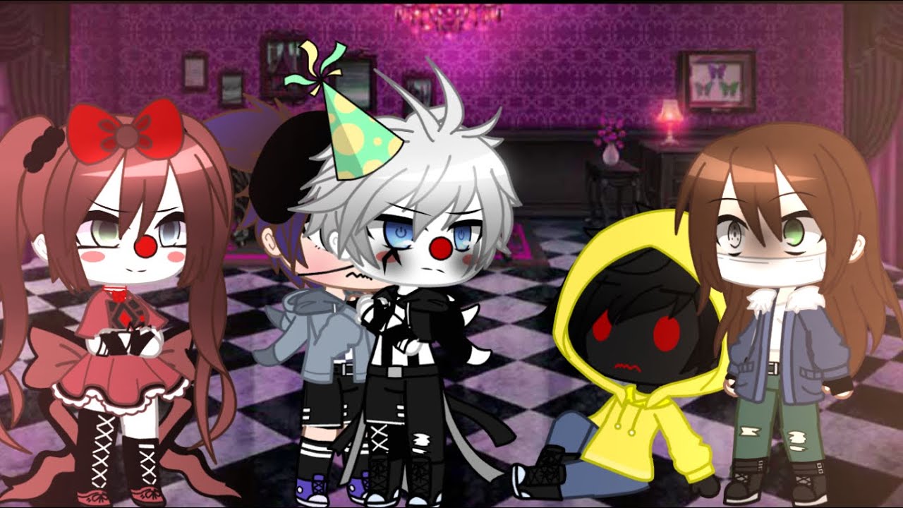 The afton family meets creepypasta (part 1) //gacha club//