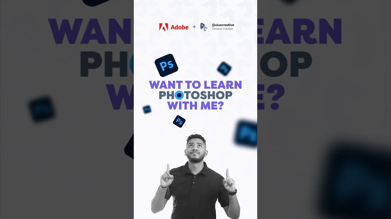 Join the Photoshop Weekly Creative Challenge throughout January on Adobe Live #designer