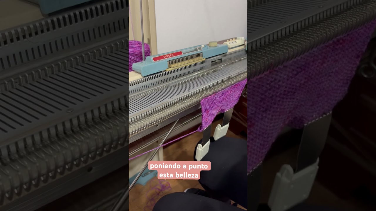 Máquina de tejer Singer