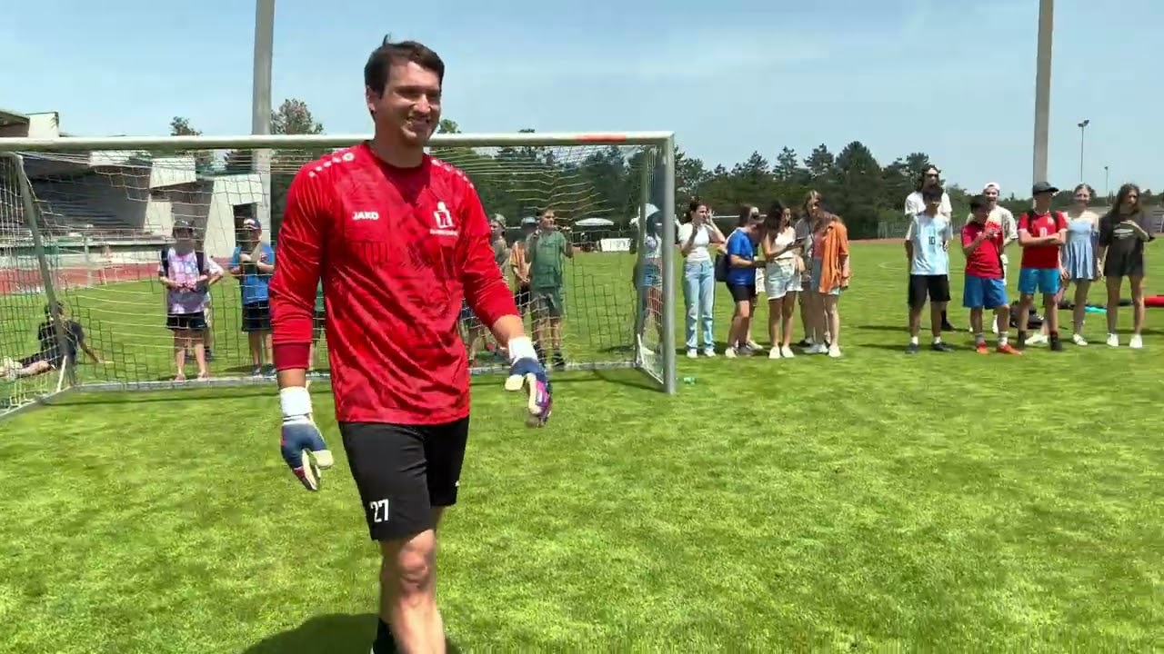 Sommerturnier BG/BRG Schwechat 2023 - Spiel der Lehrer gegen die Sieger des Burschenturniers