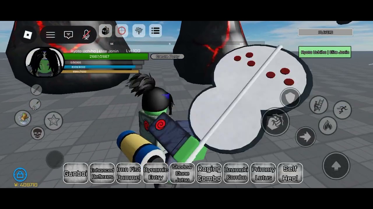 Game test place showcase (Ninja Legacy)