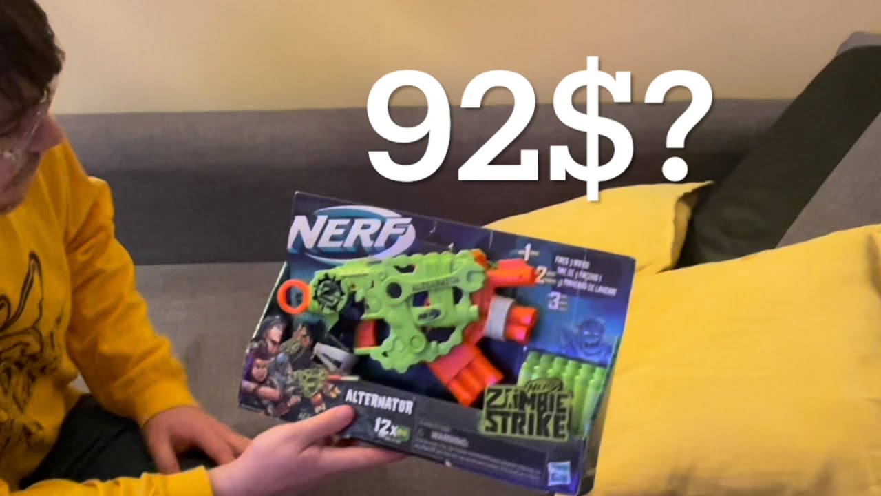 I SPENT 92$ on a NERF PISTOL! Nerf Target Practice Season 1 Episode 4