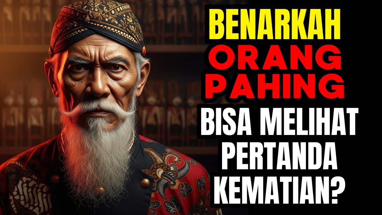 PENGAKUAN MISTIS‼️ BENARKAH ORANG PAHING BISA MELIHAT PERTANDA KEMATIAN?
