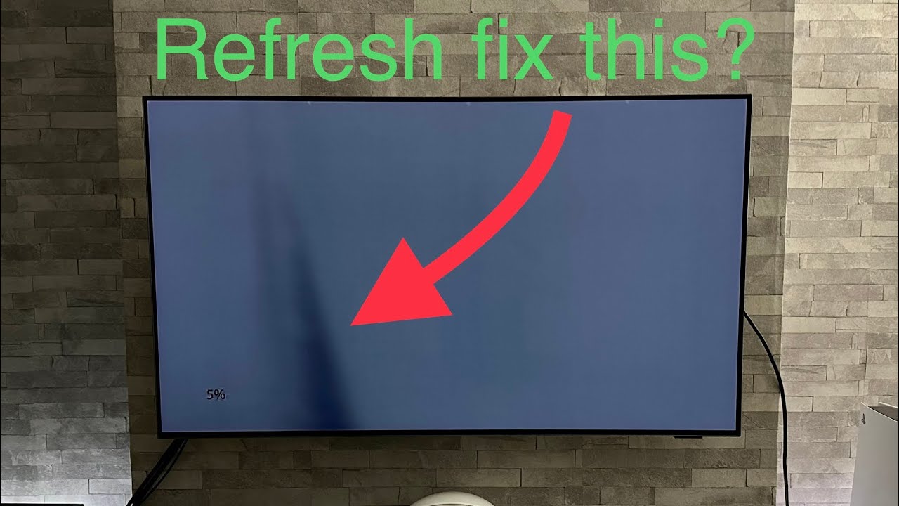 Темное пятно на OLED-телевизоре. Можно ли его удалить с помощью Pixel Refresher?
