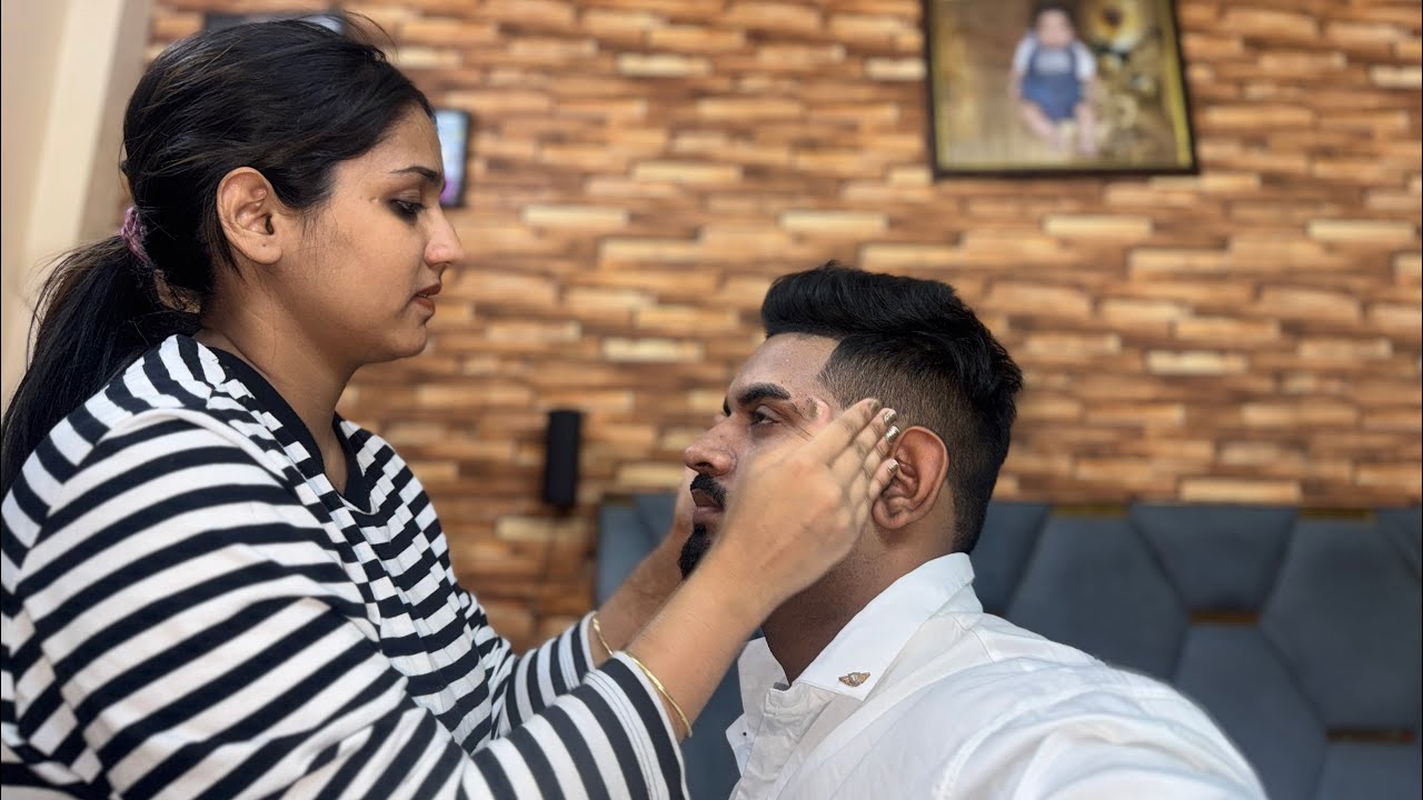 Bhanu Ne Kardiya Shadi Ke lIye Makeup😂🥰 | Mrandmrsgautam #vlog 