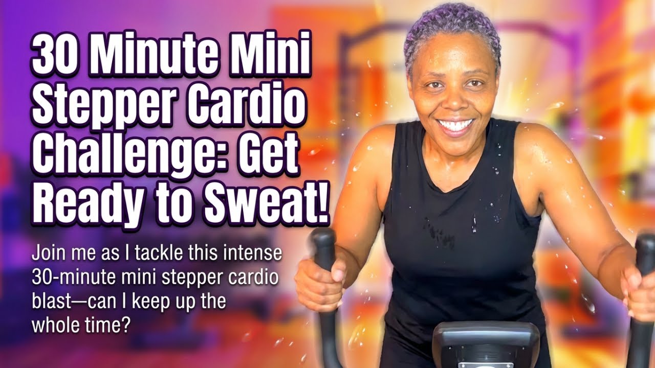 30 Minute Mini Stepper Cardio Challenge: Get Ready to Sweat!