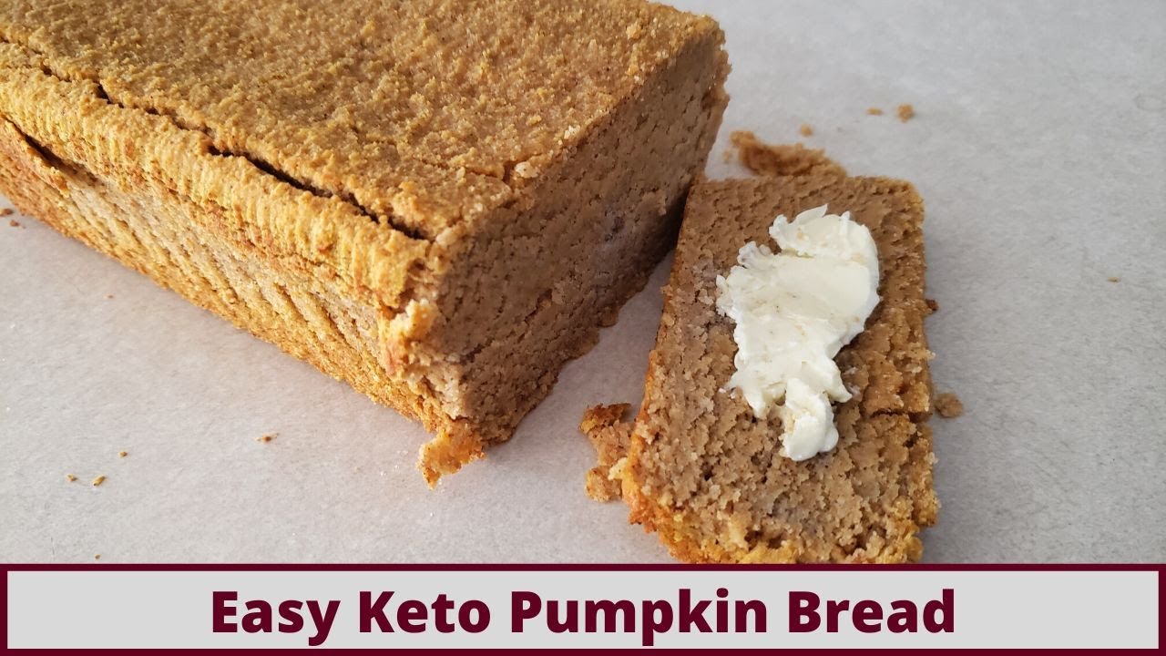 The Easiest And Best Keto Pumpkin Bread (Nut Free And Gluten Free)
