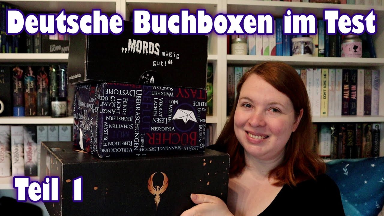 Deutsche Buchboxen im Test - Teil 1: Leseflut, Phönixbox, Mordsbüchse
