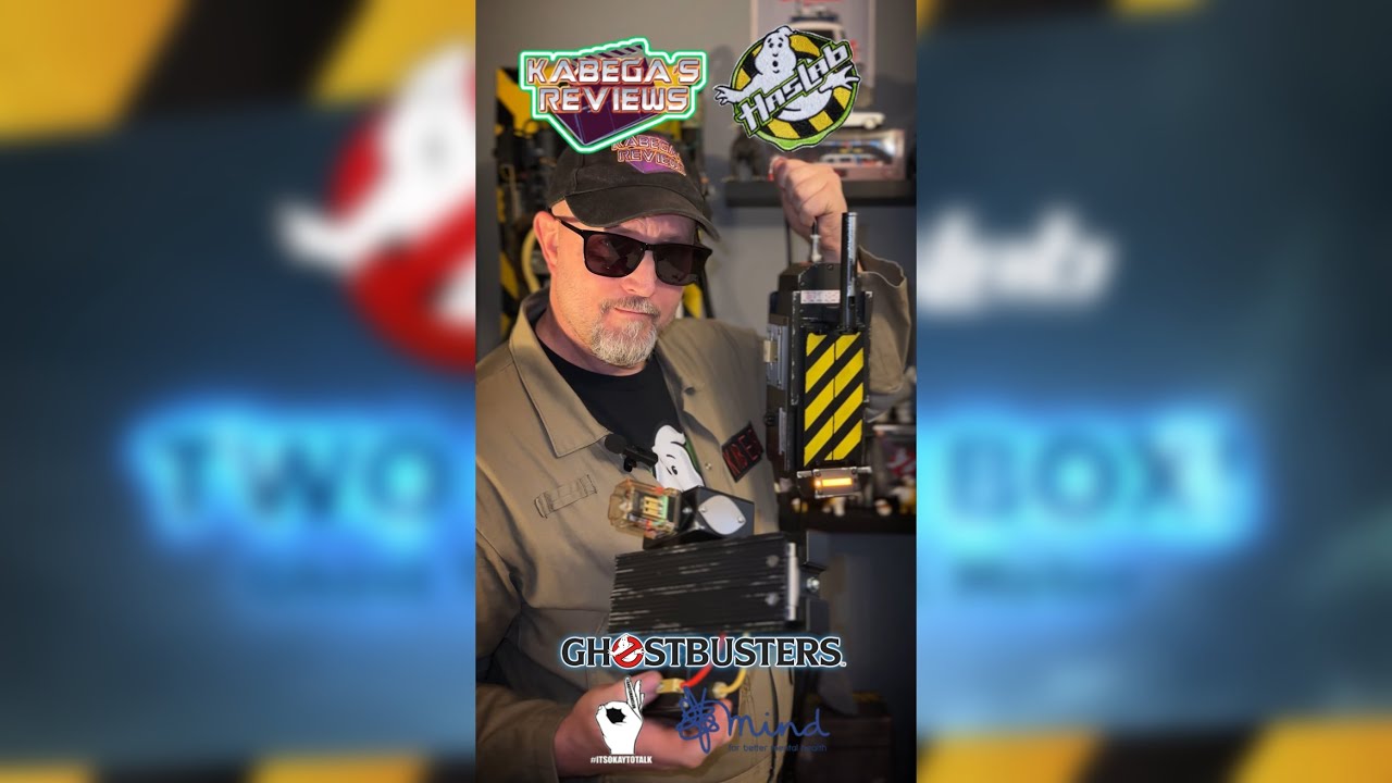 #Ghostbusters #TwoInTheBox #GhostTrap #Review #Hasbro #HasLab #Cosplay #GhostCorps #Afterlife