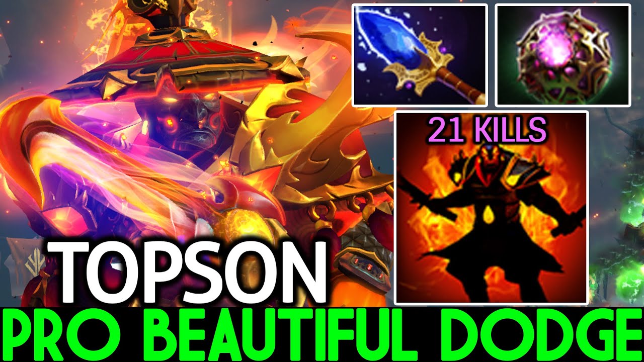 TOPSON [Ember Spirit] Master Tier Mid Beautiful Dodge with Scepter Dota 2