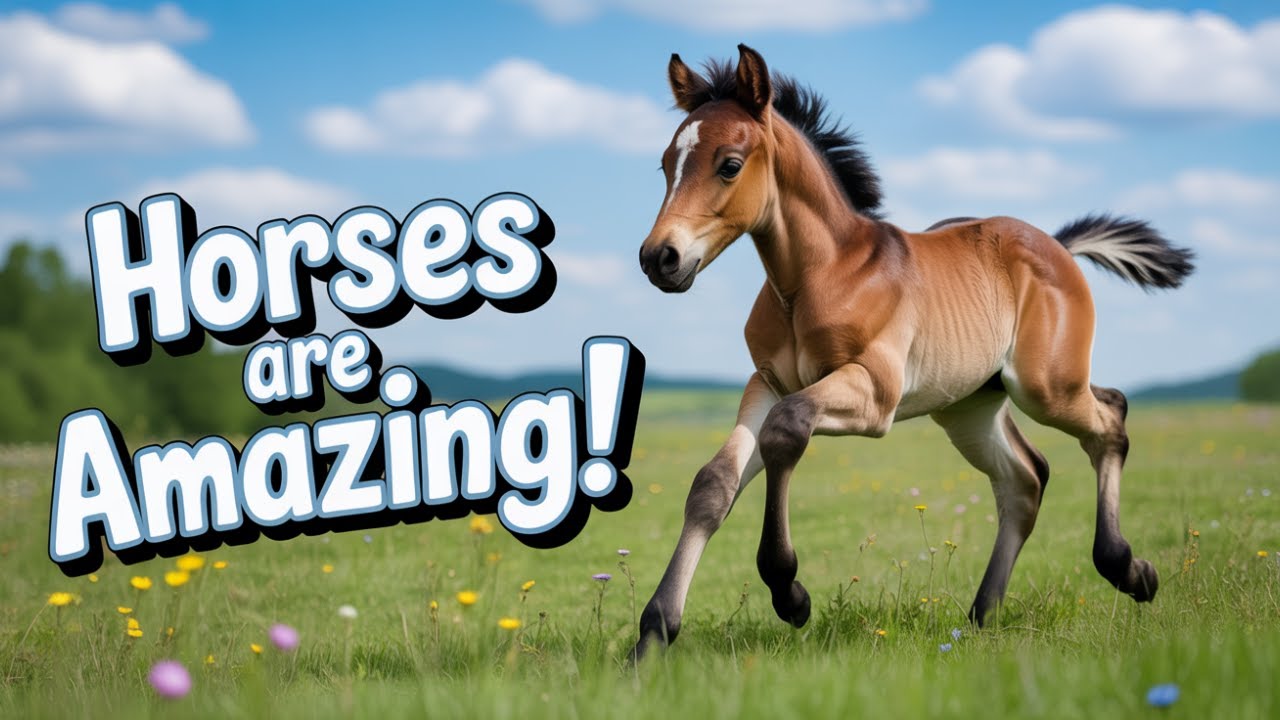 Horses 101 for Kids 🐴 : Fun Facts, Adventures & Learning About Horses