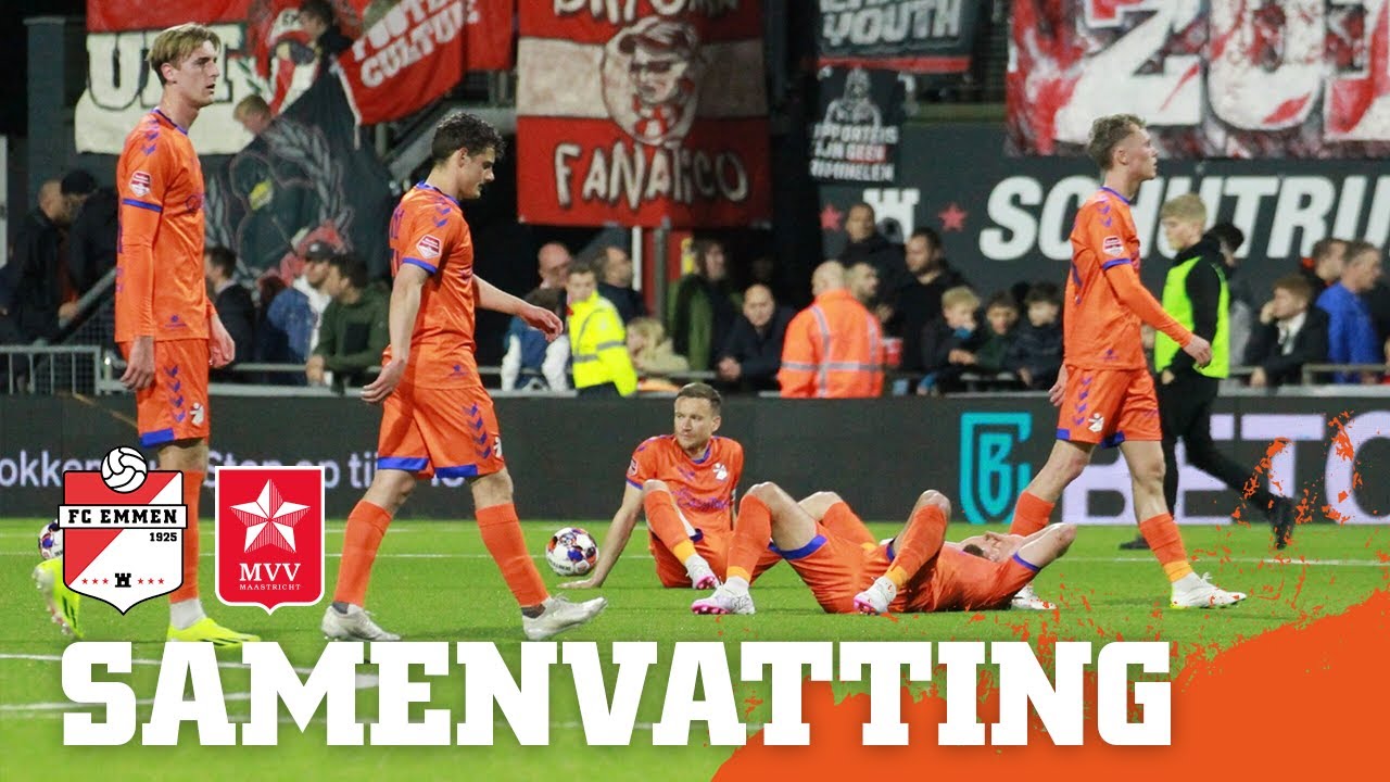 FC Emmen - MVV Maastricht | SAMENVATTING