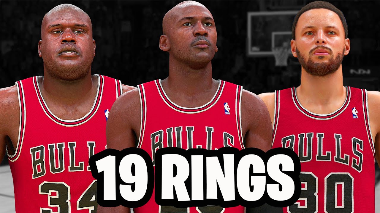 I Put Jordan, Curry, & Shaq On The Same Team
