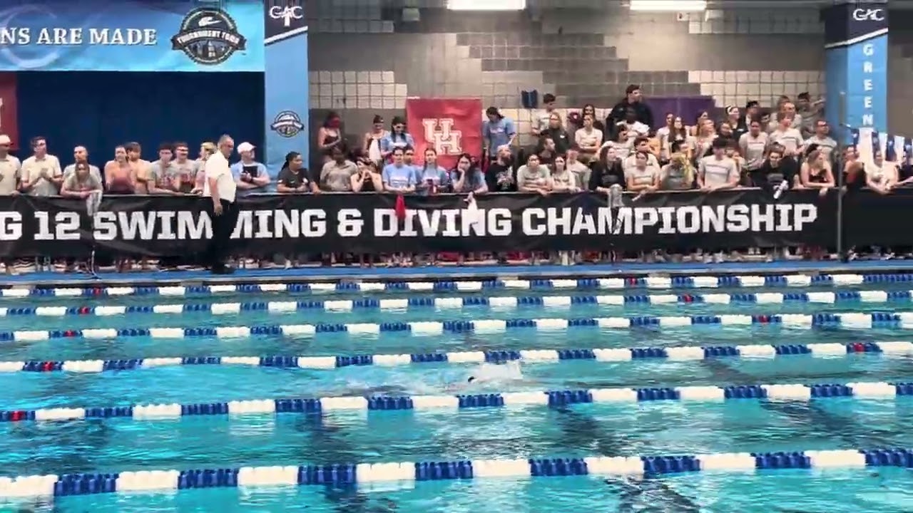 Women’s 400 IM B finals Big 12 Swimming & Diving Championships, Arizona State University