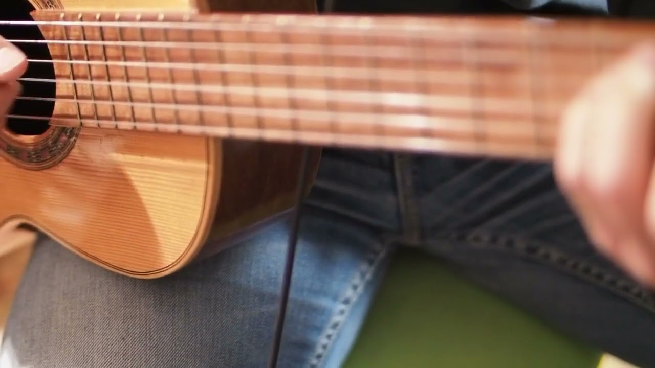 Spanische Parlorgitarre ROCA - made in Valencia / parlor guitar
