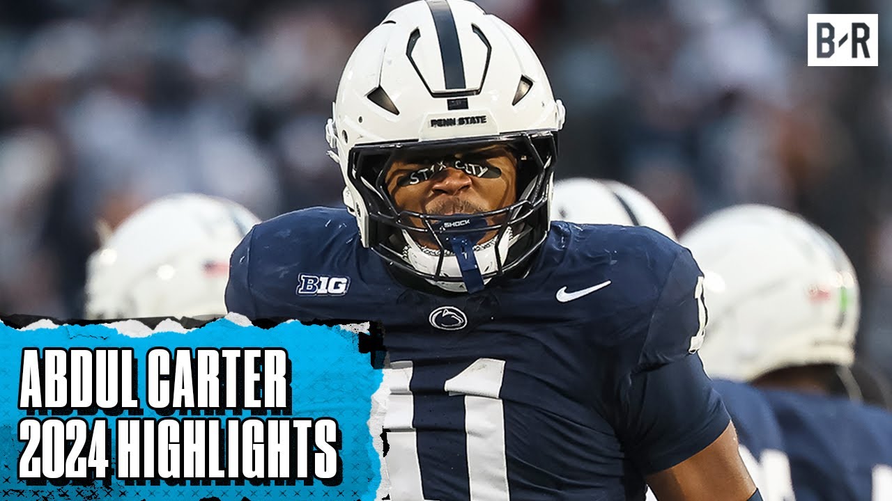 The Next Great Giants Edge Rusher? | Abdul Carter 2024 Penn State Highlights