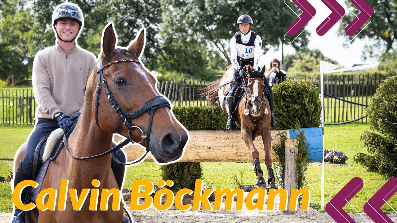 Mit 23 schon unter den Besten! 🤩 So lebt & trainiert Eventing-Star Calvin Böckmann in Warendorf! 🐴