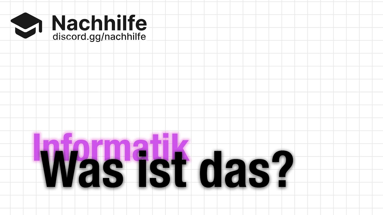 Was ist Informatik? | ITG