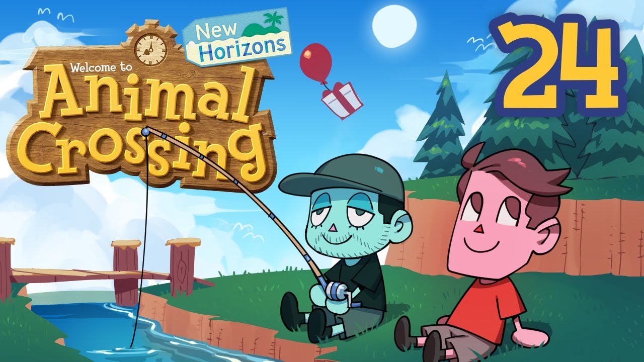 SuperMega играет ANIMAL CROSSING NEW HORIZONS — EP 24: «Justin’s Little Trumpet»