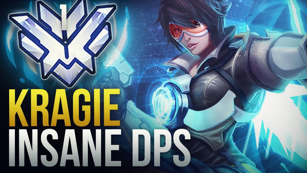 KRAGIE - RANK 1 EU DPS - TRACER GOD - Overwatch Montage