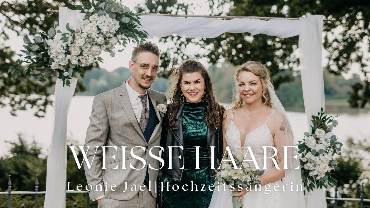 Weiße Haare - Freie Trauung - Hochzeitssängerin Leonie Jael