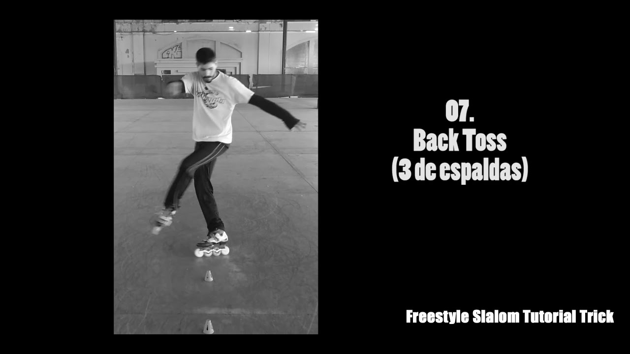 Freestyle Slalom Tutorial Trick - Back Toss